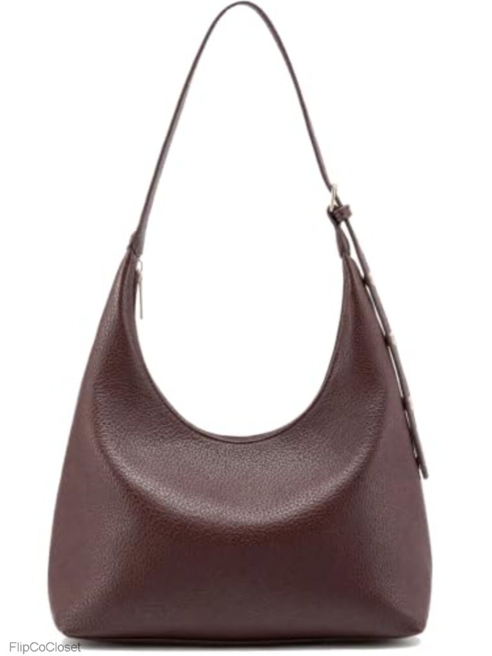 Slouchy Tote Bag PU Leather Crossbody Purse Adjustable Straps